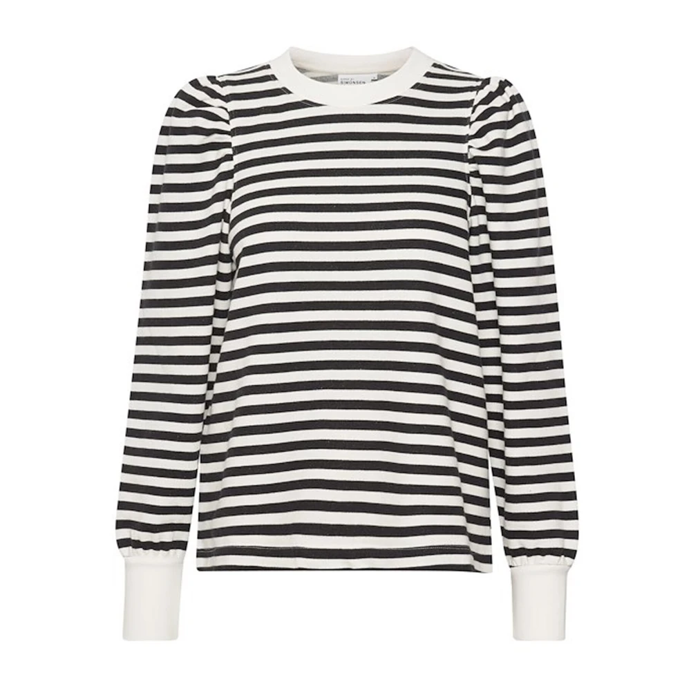 Karen by Simonsen Meteoriet Sweat Blouse Sweatshirt White Dames
