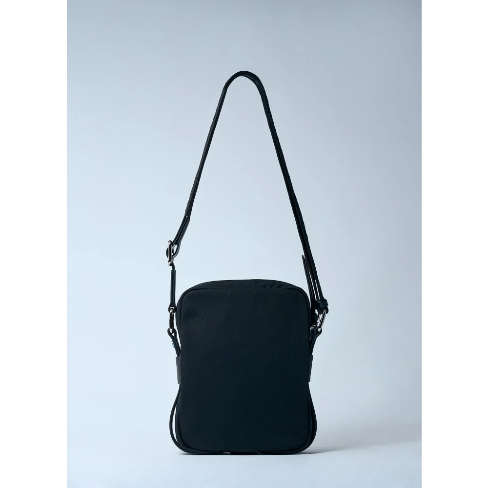 Vivienne Westwood Crossbody Tas met Logo Plaque Black Heren