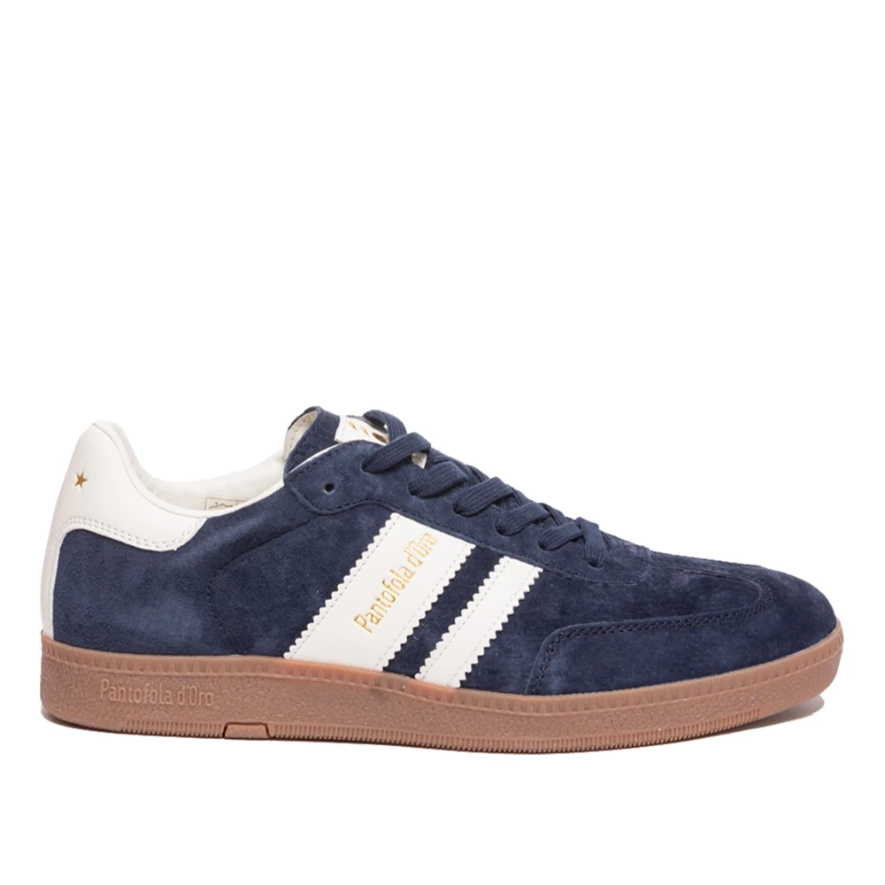 Pantofola d’Oro Lage Suède Sneakers Heren Schoenen Blauw