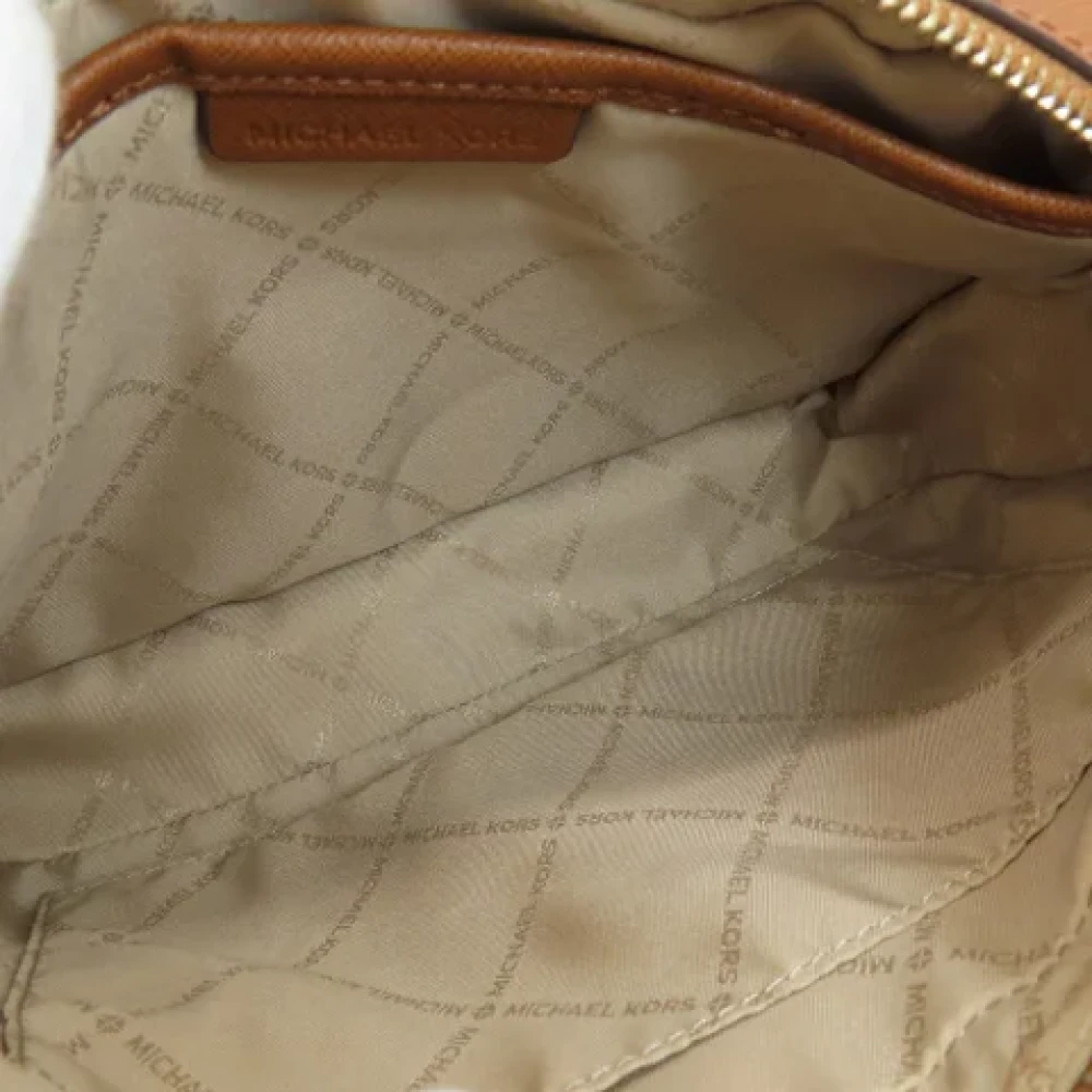 Michael Kors Pre-owned Leather shoulder-bags Brown Dames