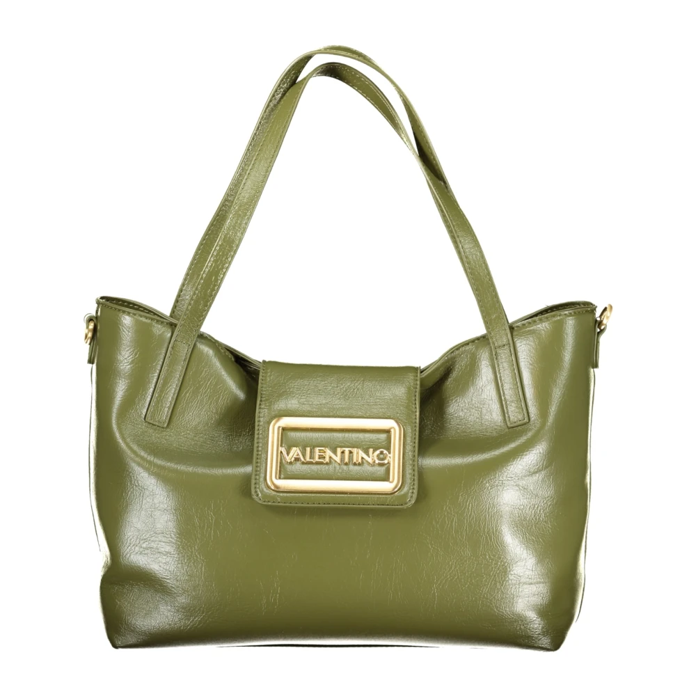 Valentino by Mario Valentino Groene Schoudertas met Afneembare Handvat Green Dames