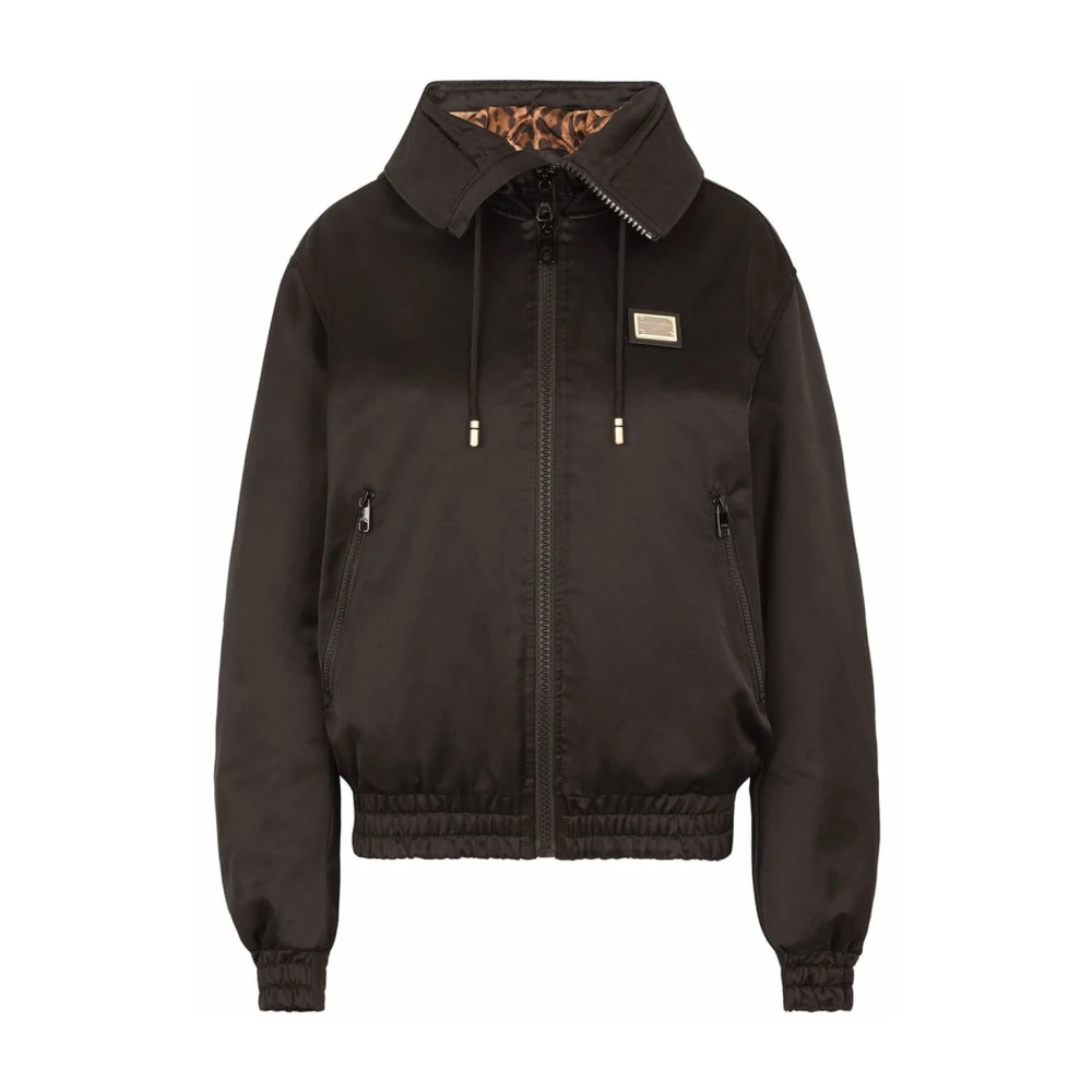 Dolce & Gabbana Stijlvolle Jas voor Mannen Black Dames