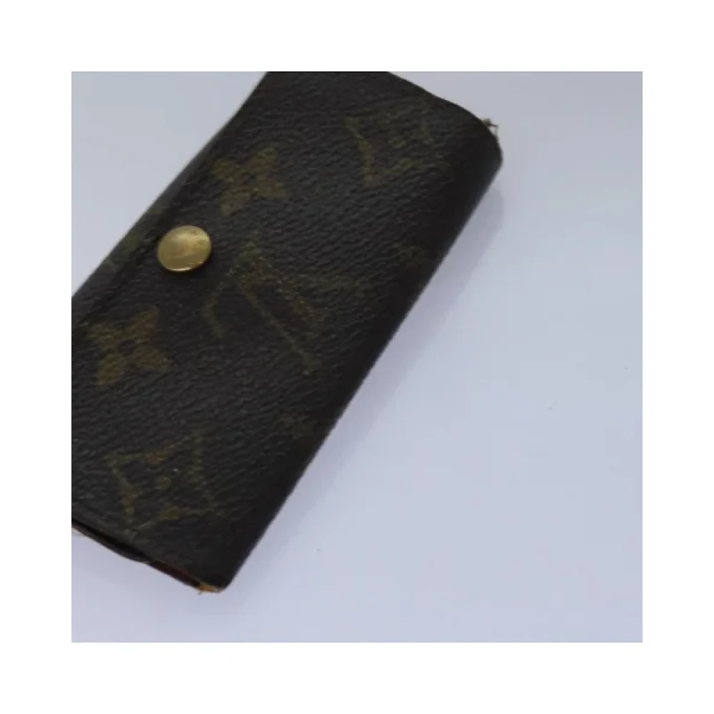 Louis Vuitton Vintage Pre-owned Canvas key-holders Brown Dames