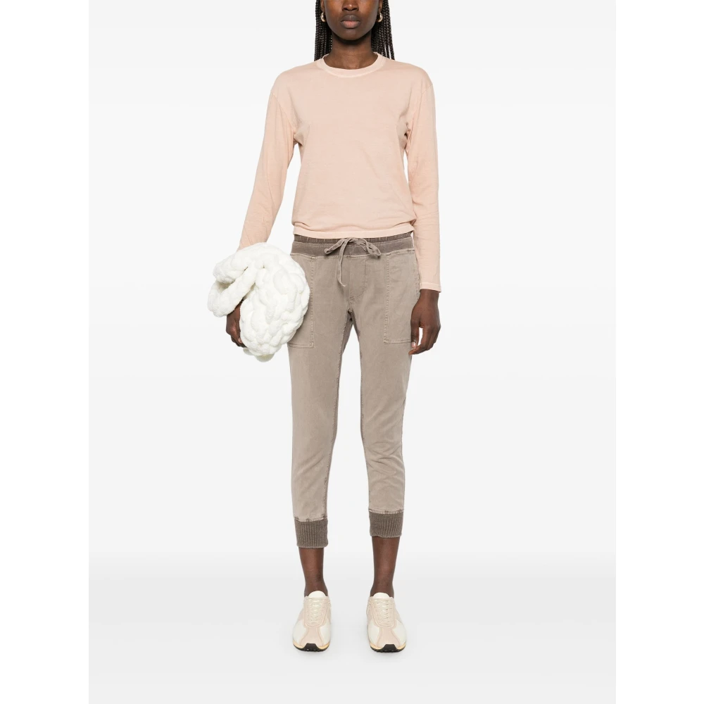James Perse Gemengde media broek Brown Dames