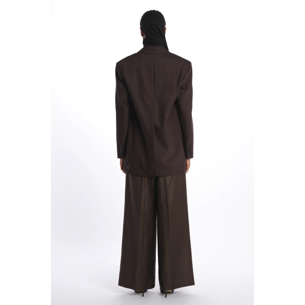 IVY OAK Bruine Blazer Jas Brown Dames