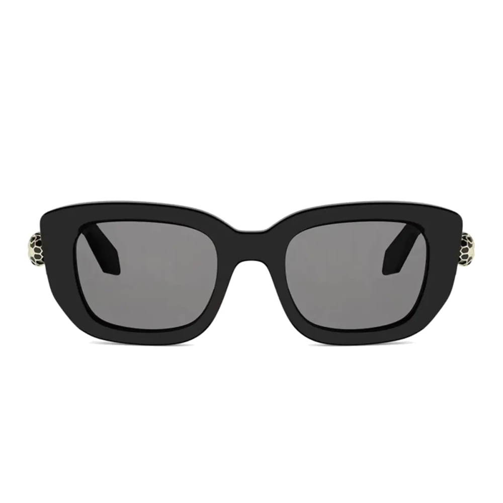 Bvlgari Women's Black Sunglasses, One Size, Serpenti Forever Sunglasses