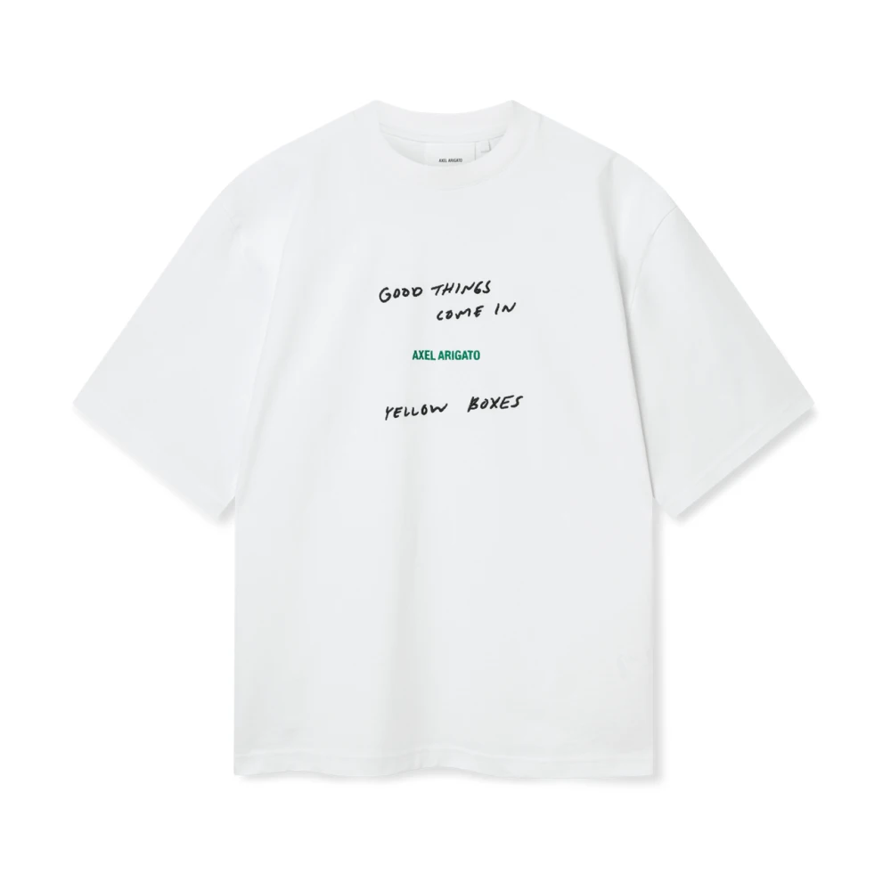 Axel Arigato Goede Zaak T-Shirt White Heren