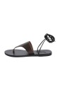 bruin-leren-enkelgebonden-flip-flop