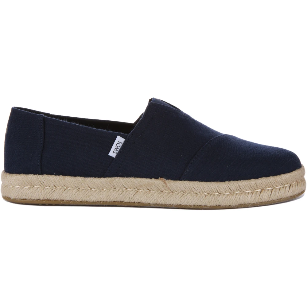 Toms Blue Espadrilles, Male, 7 Uk, Alpargata Rope 2.0