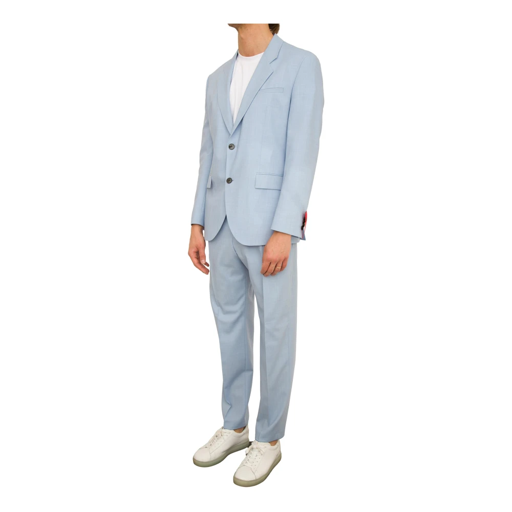Hugo Boss Elegant Celeste Suit Blue Heren