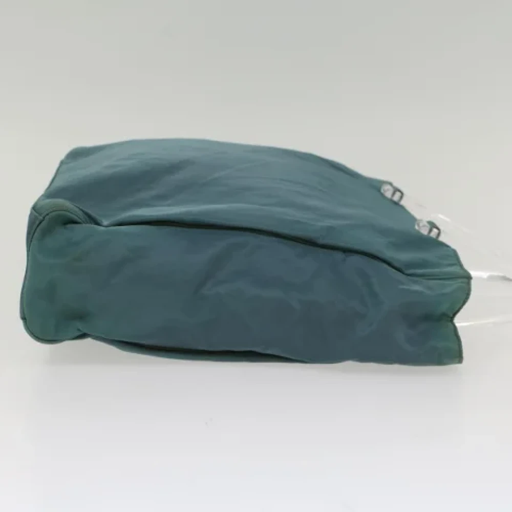 Prada Vintage Pre-owned Fabric prada-bags Blue Dames