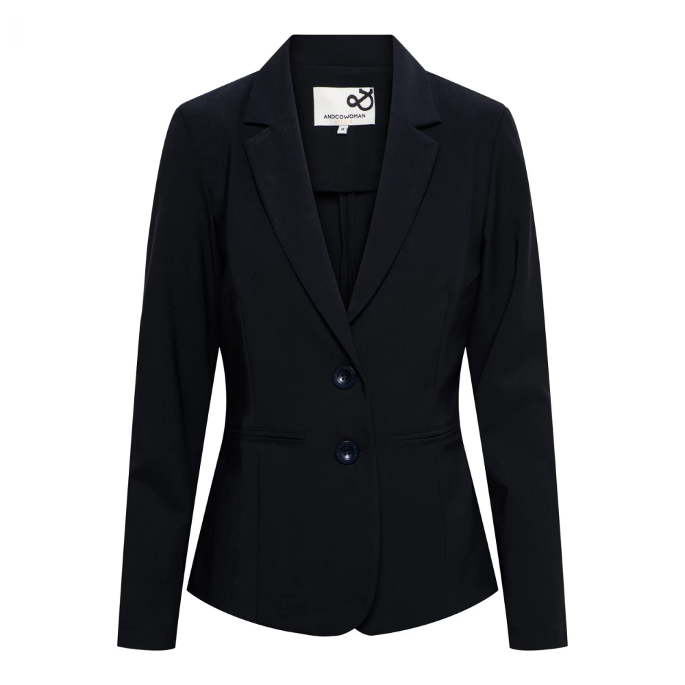 &Co Woman Blazer dames stijlvol en elegant Blue Dames