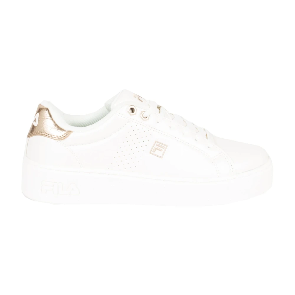 Fila Ronde Neus Veterschoenen Dames Schoenen Wit