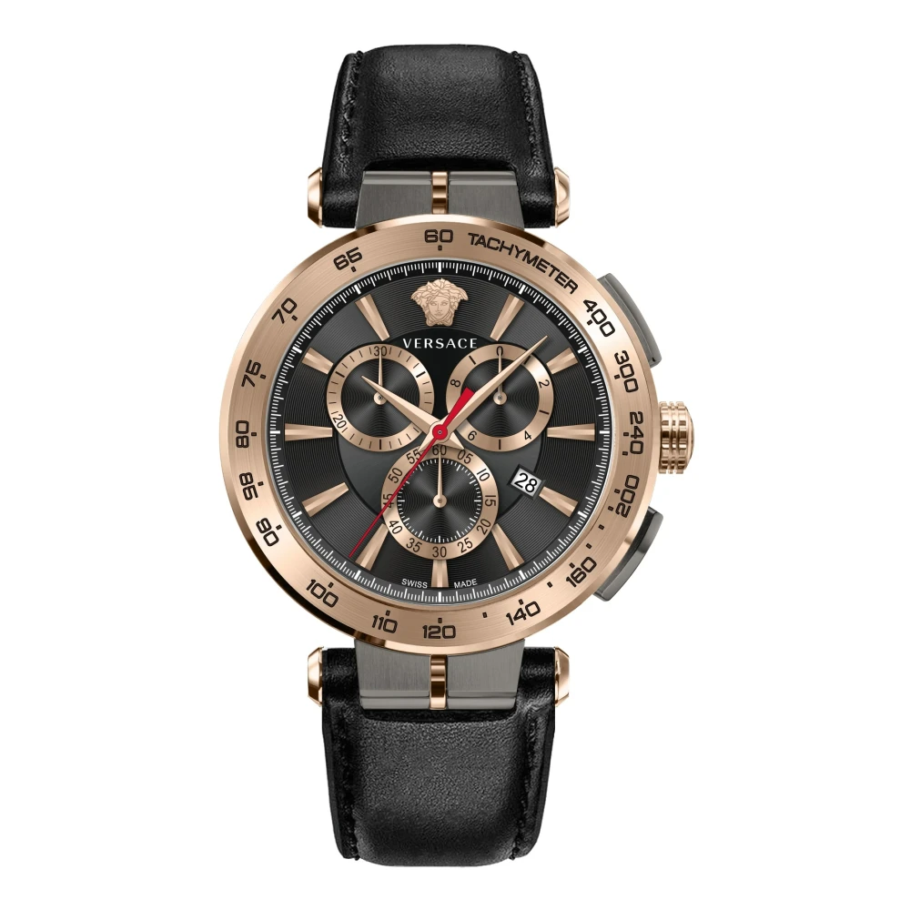 Versace - Chronograph Uhr - Accessories - Herren - Schwarzk - One Size - Bild 3