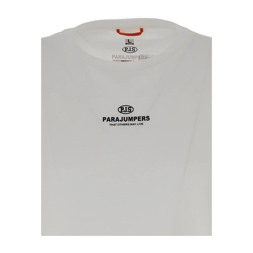 Parajumpers T-Shirts White Heren