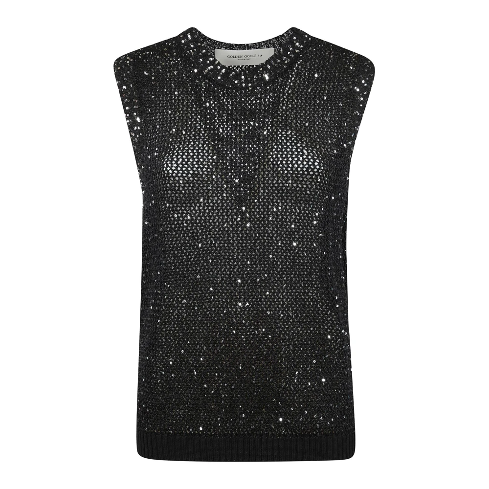 Tops > Sleeveless Tops - - Golden Goose - Modalova