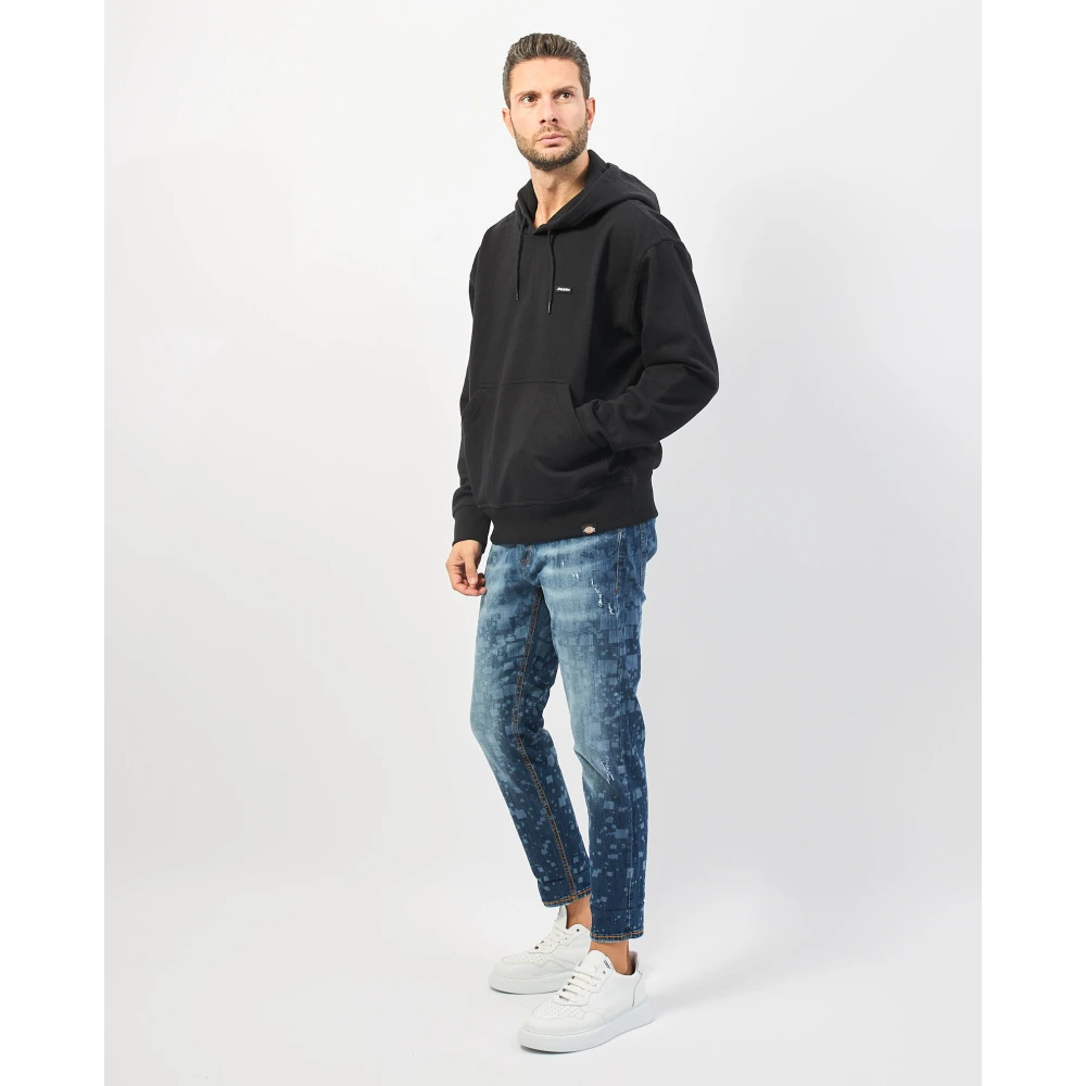 Dickies Zwarte hoodie Black Heren