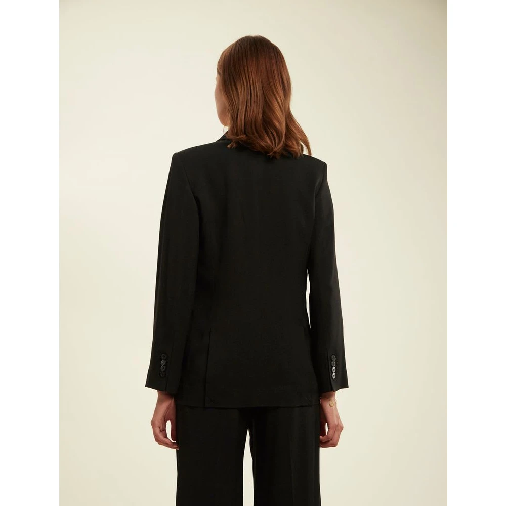 Ines De La Fressange Paris Zwarte Ezio Jas Black Dames