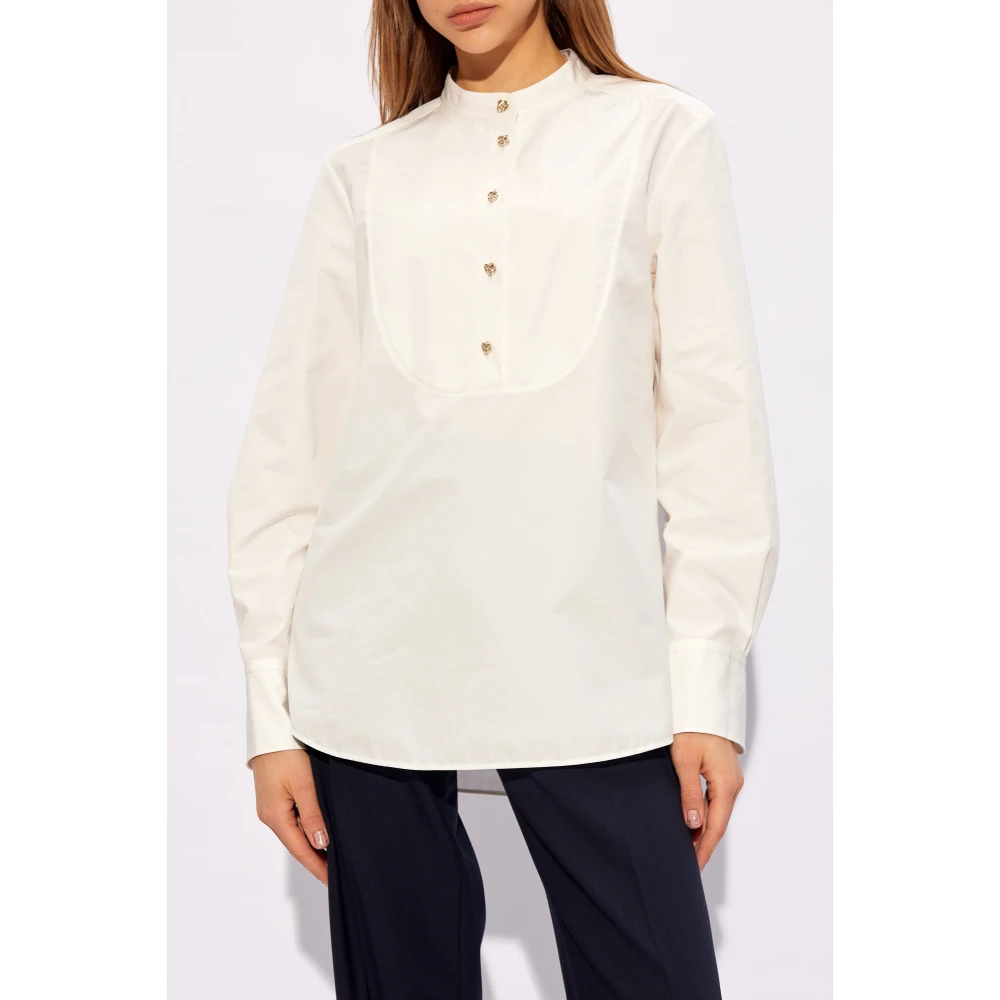 Chloé Katoenen shirt White Dames