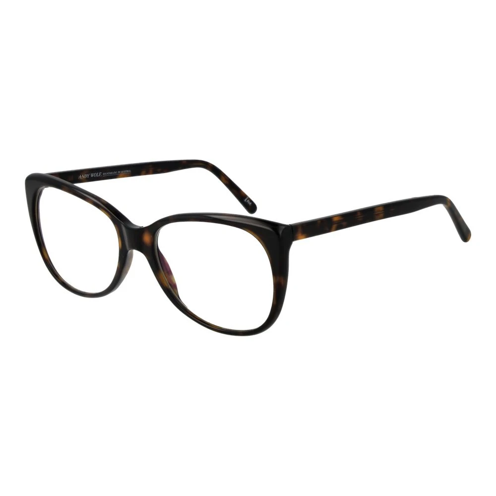 Andy Wolf Unisex Brown Cat Eye Optical Frames