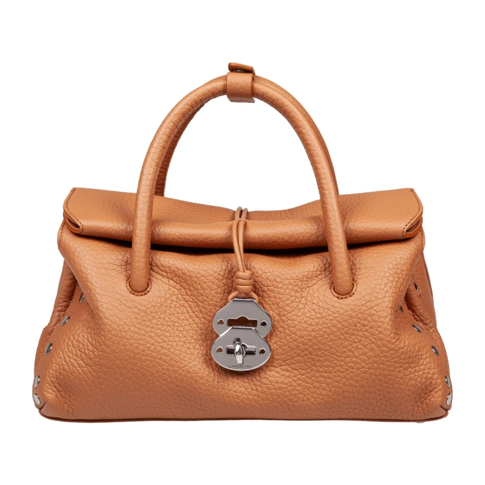 Zanellato Women's Brown Handbag Stylish Amaretto Exterior