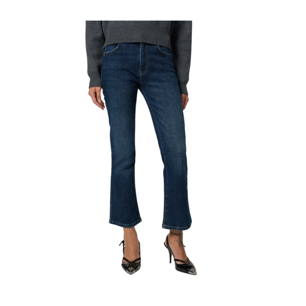 pinko Boot-cut Jeans Blue Dames