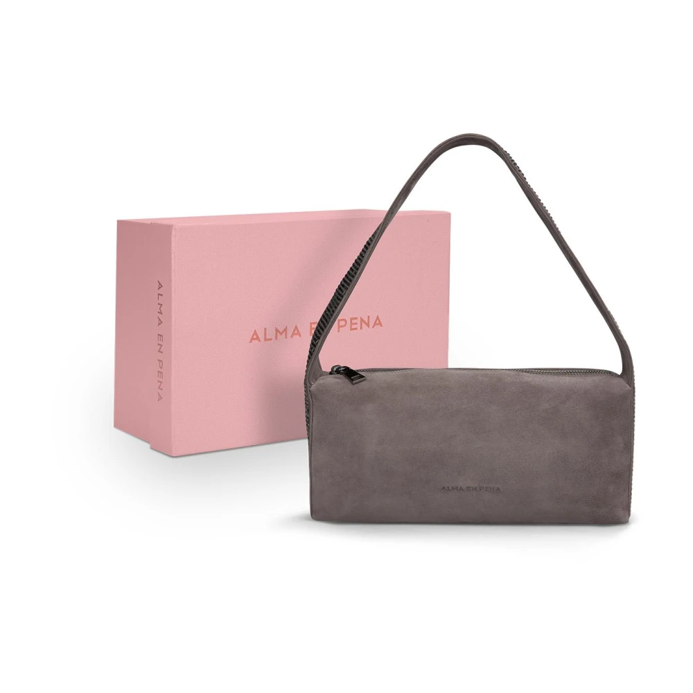 Alma en Pena Baguette Handtas Gray Dames