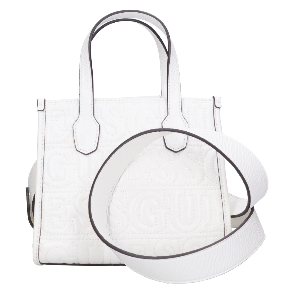 Guess Handtas met 2 vakken White Dames