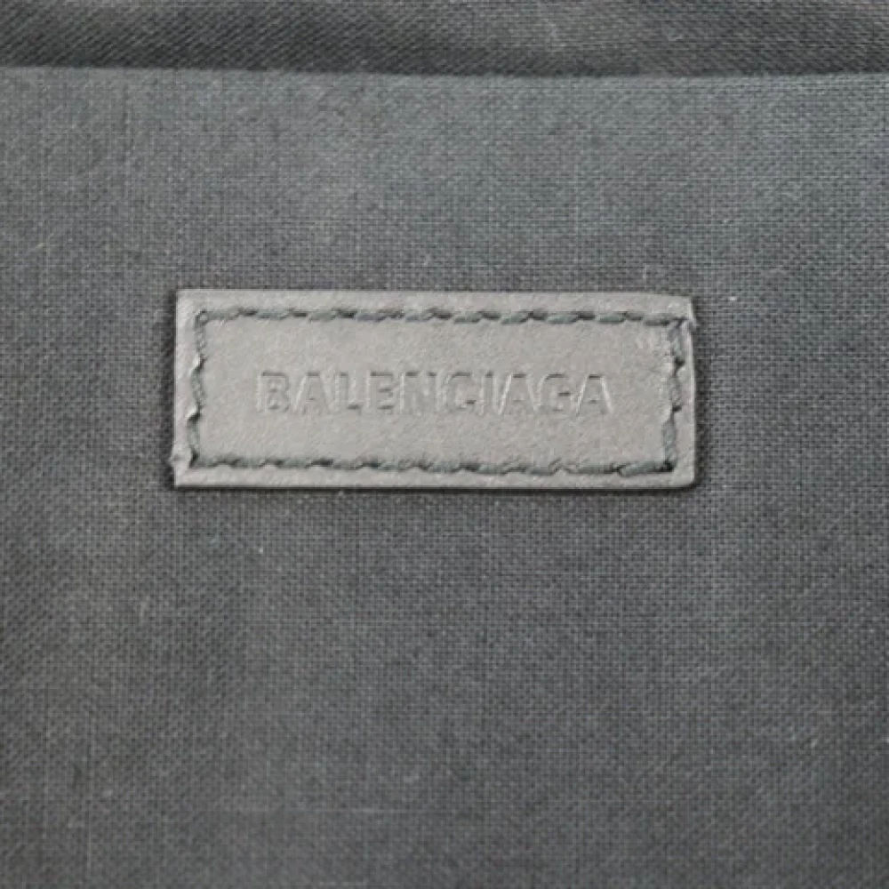 Balenciaga Vintage Pre-owned Canvas balenciaga-bags White Unisex