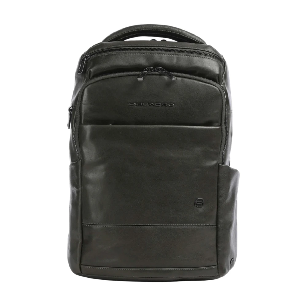 Piquadro Men's Green Backpacks, One Size, W136 Backpack