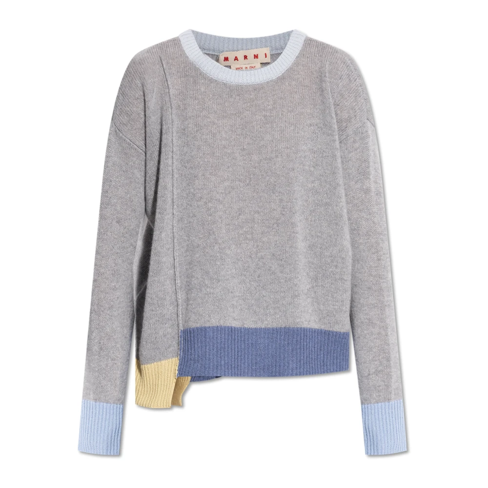 Marni Trui met Asymmetrische Zoom Gray Dames