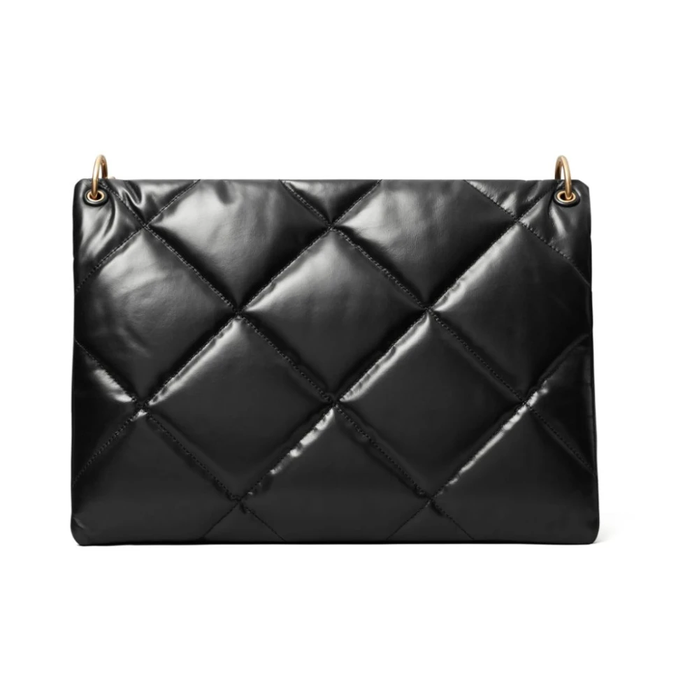 TORY BURCH Zwarte schoudertas voor vrouwen Black Dames