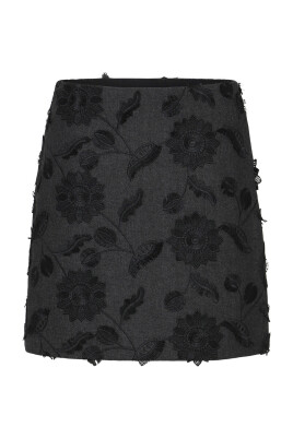 jupe-noire-brodee-a-taille-haute