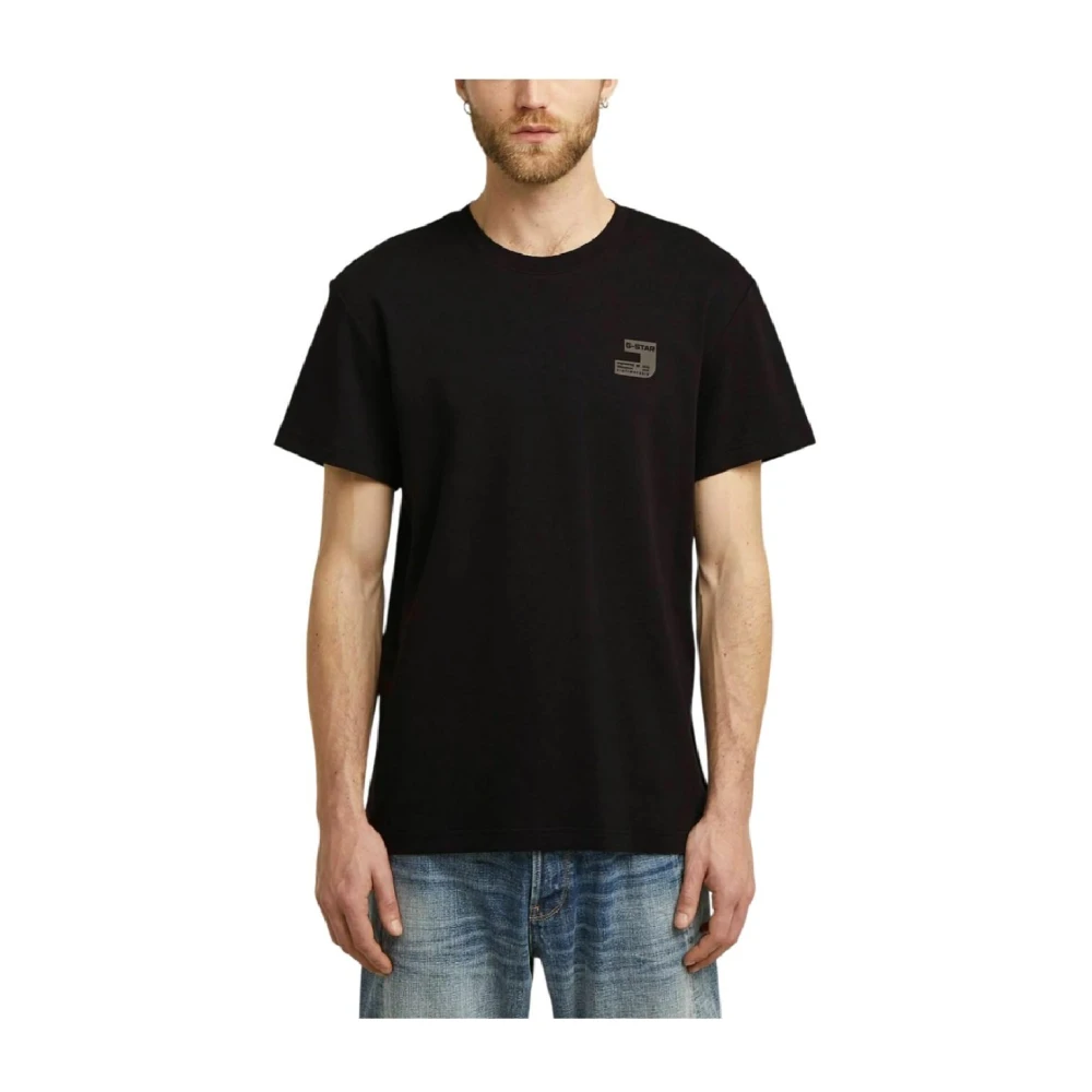 G-Star Black T-Shirts - Male - T-Shirts - S - Tops