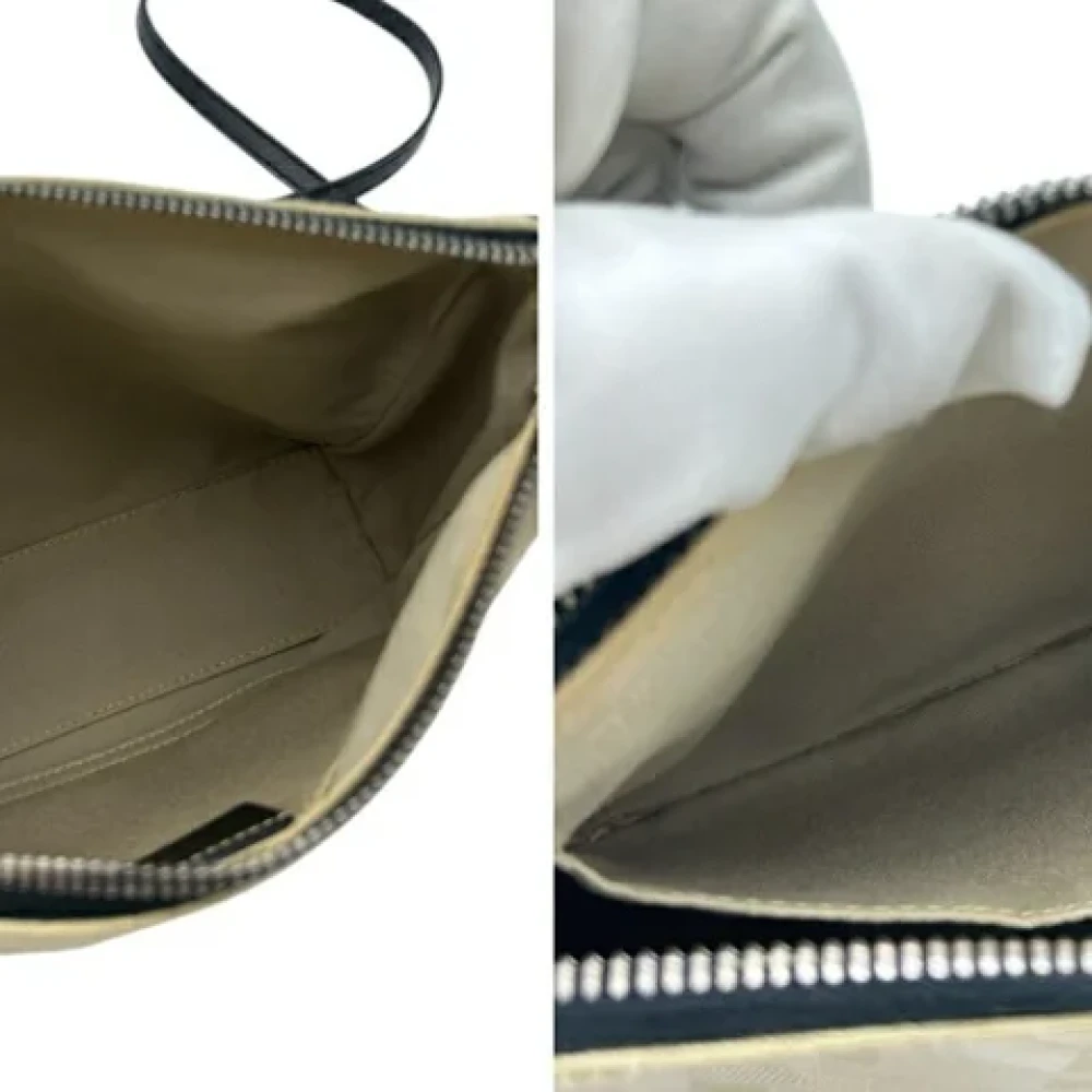 Bally Pre-owned Fabric shoulder-bags Beige Dames