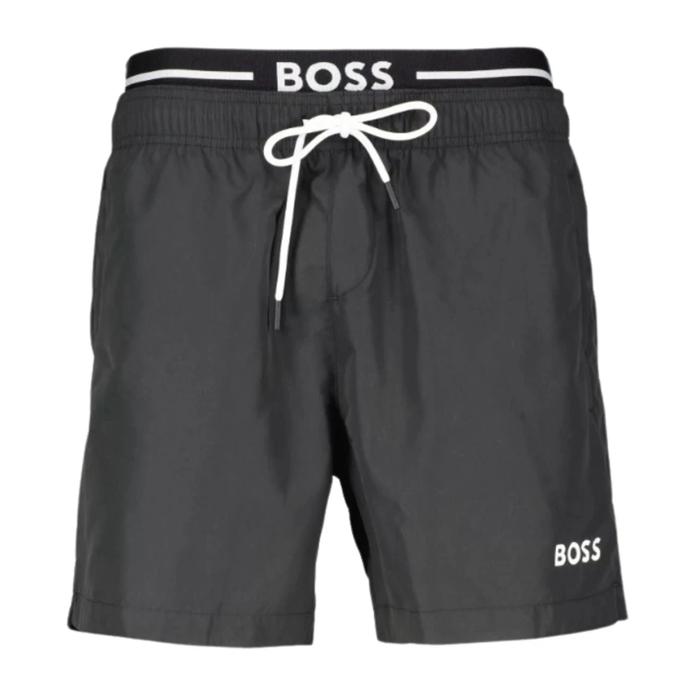 Hugo Boss Heren Boxer Zwembroek Amur Black Heren