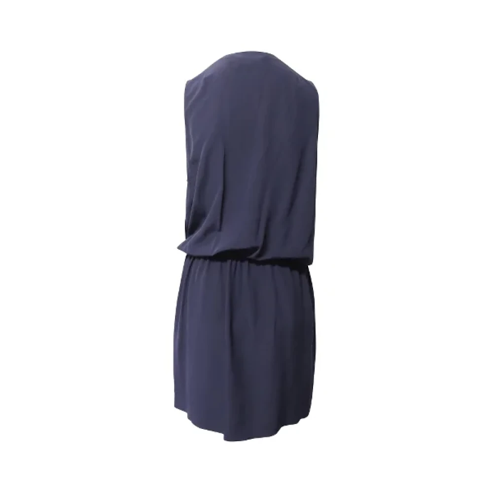 Marni Pre-owned Silk dresses Blue Dames