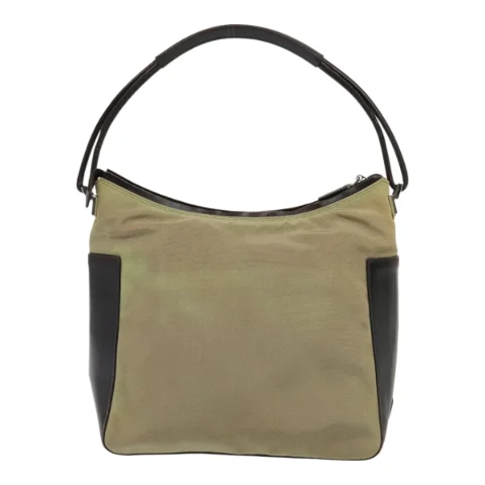 Gucci Vintage Pre-owned Leather gucci-bags Green Dames