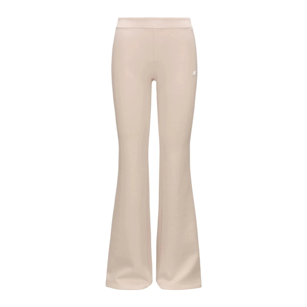 K-way Roze Joggers Jenny Regular Fit Beige Dames