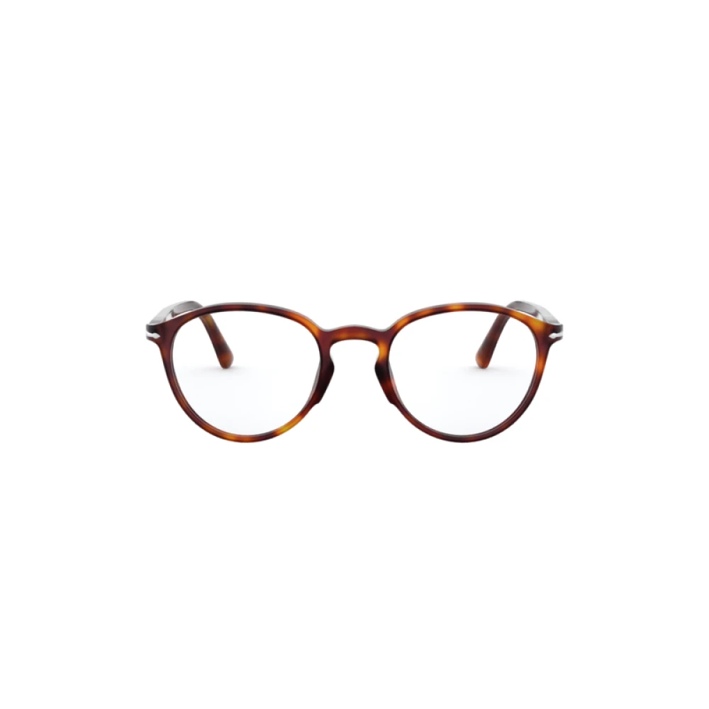 Persol Luxe Acetaat Brilmonturen in Kleur 24 Brown Unisex