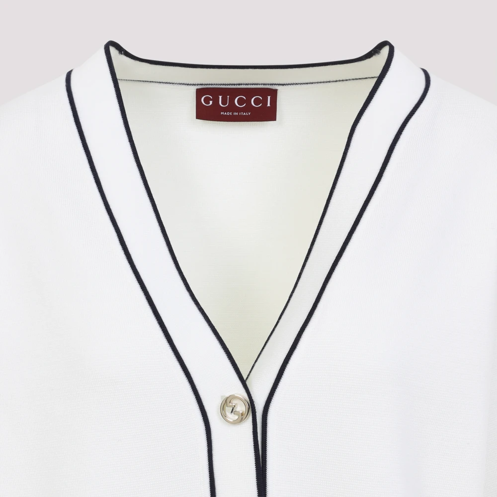 Gucci Witte Trui Elegante Stijl White Dames