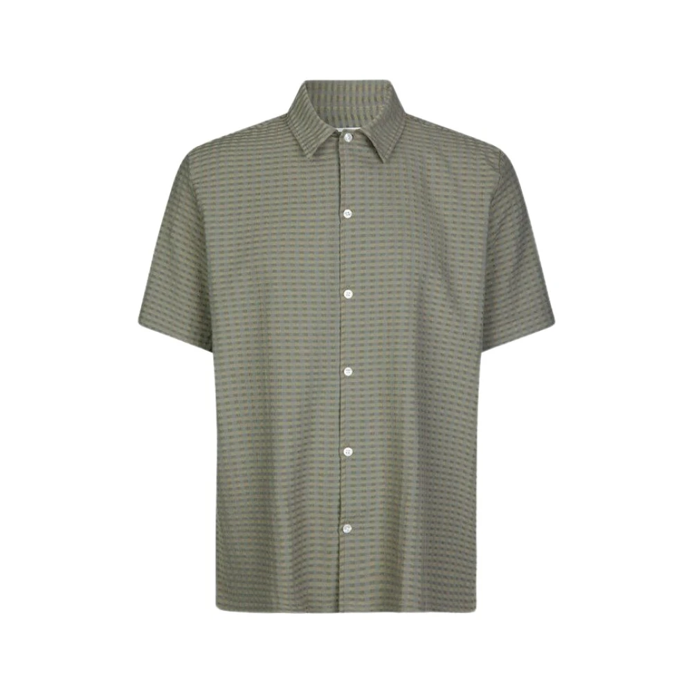 Samsøe Samsøe Casual Shirts Green, Herr