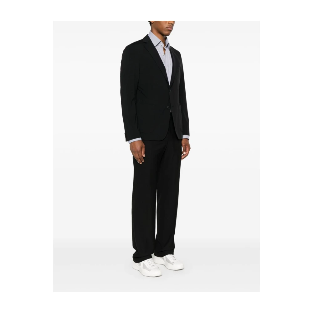 Hugo Boss Stretch Jersey Blazer Black Heren