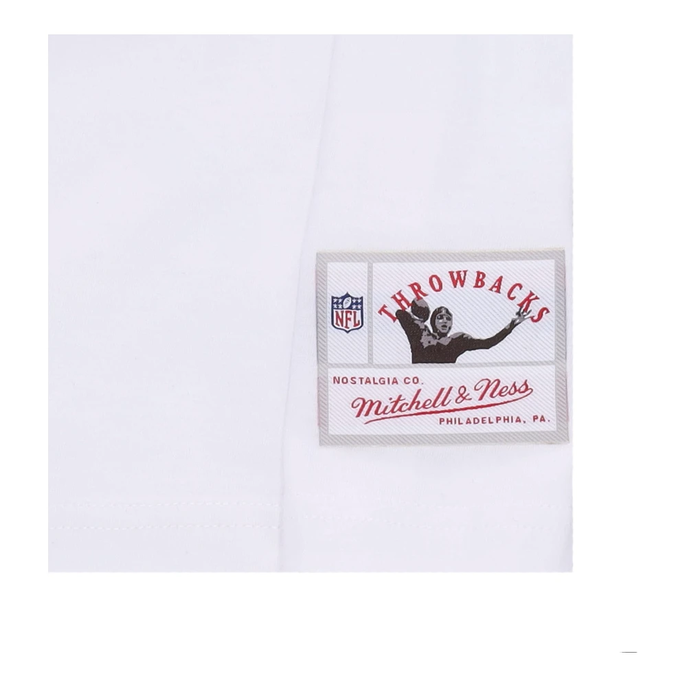 Mitchell & Ness NFL Team Logo Tee Grepac Wit White Heren