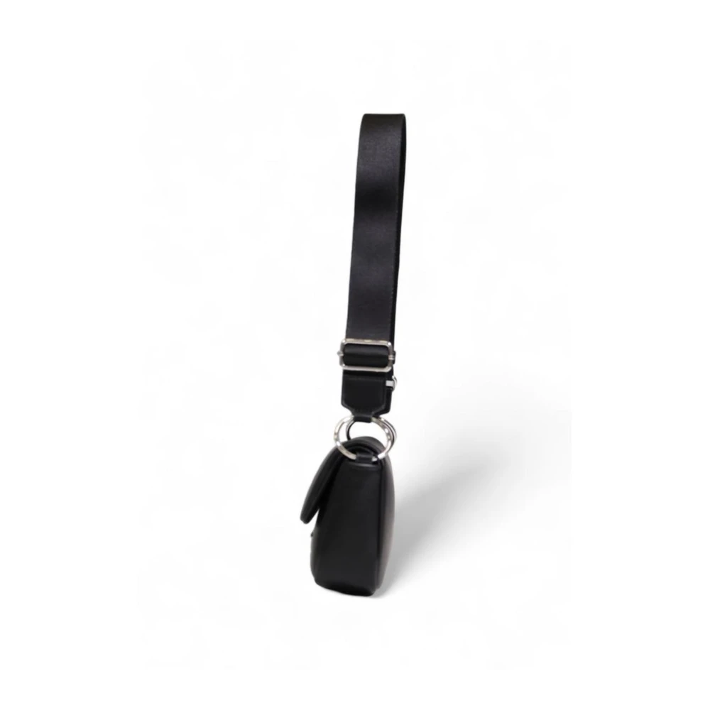 Tommy Hilfiger Stijlvolle Polyurethaan Handtas Dames Collectie Black Dames