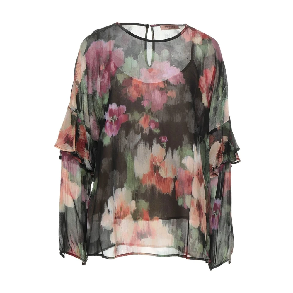 Twinset Lange Mouw Blouse Multicolor Dames