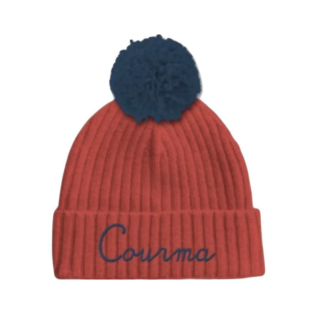 MC2 Saint Barth Wol Pom Beanie Orange Heren