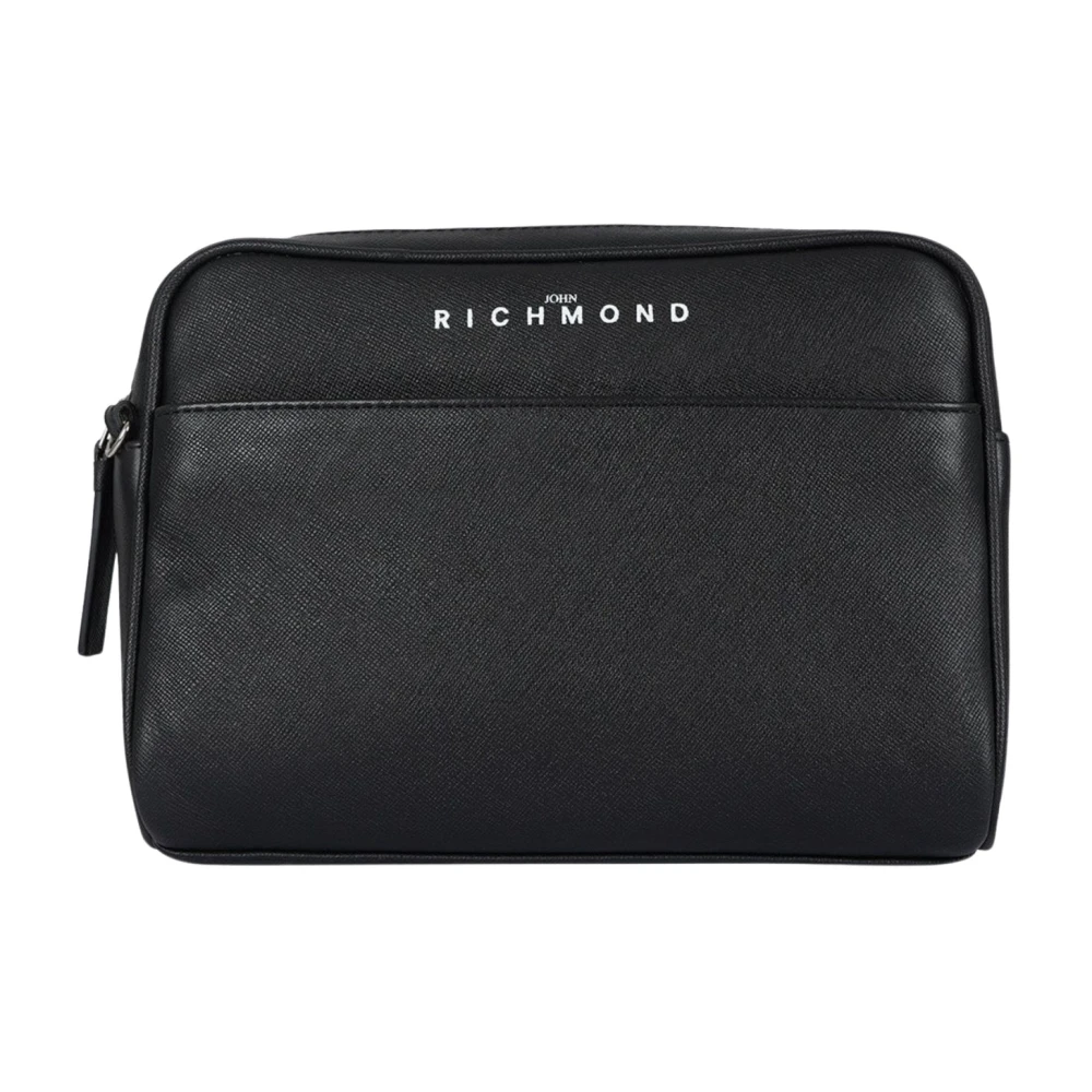 John Richmond Mannen Pouch Tas Black Heren