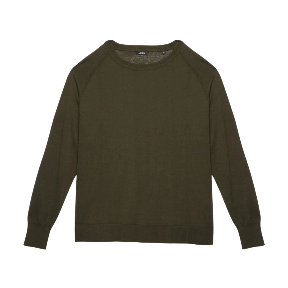 Knitwear > Round-neck Knitwear - - Aspesi - Modalova