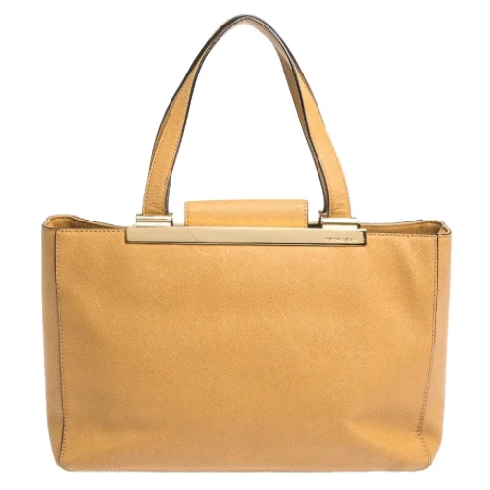 Michael Kors Pre-owned Leather totes Brown Dames